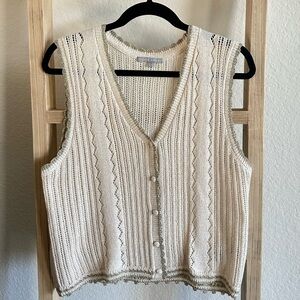 Oliver Bonas Sweater Vest - Size 8 worn once